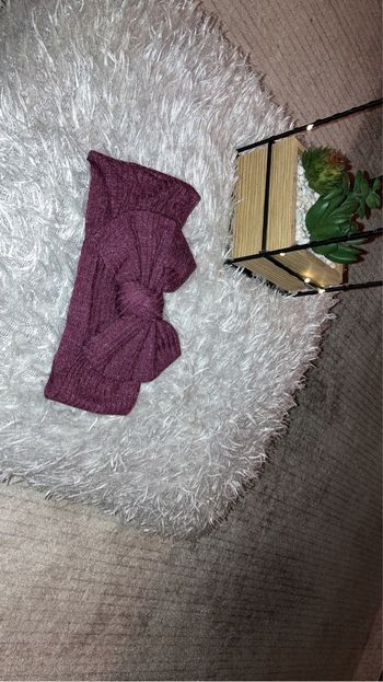 Bandeau bébé violet foncé/pourpre
