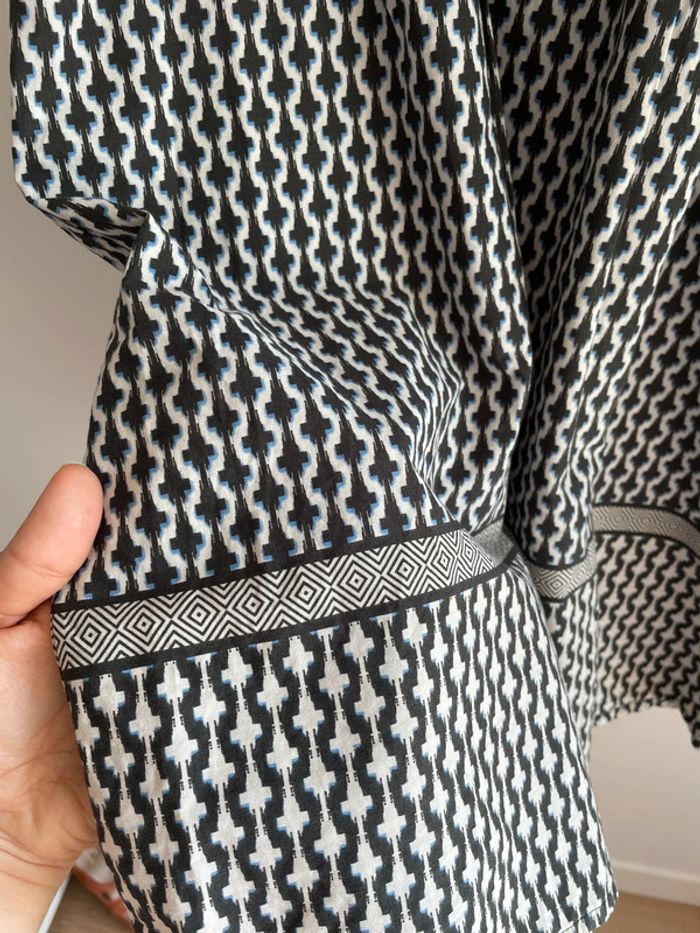 Robe sans manches imprimé géométrique 123 - photo numéro 3