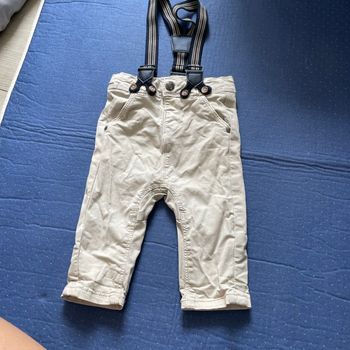 Pantalon avec bretelle orchestra 3 mois