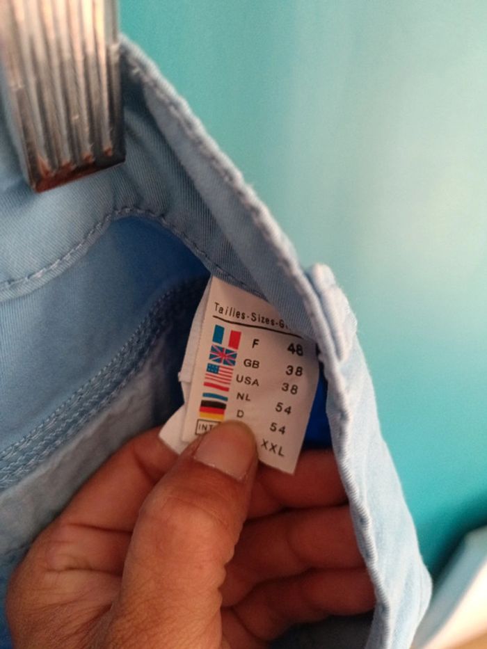 Pantalon bleu - photo numéro 3