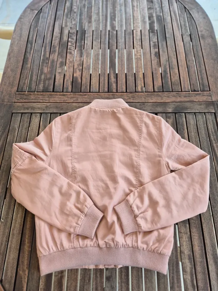 Veste Bomber Pimkie  rose pale T.38 - photo numéro 4