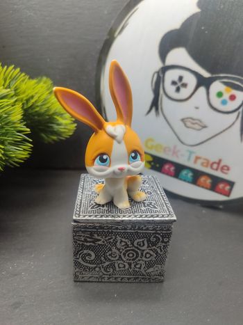 Lps0974 My Littlest Petshop Pet Shop LPS  Hasbro Lapin Rabbit bunny Lièvre 75
