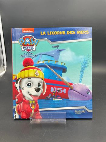 Livre Pat Patrouille la licorne des mers Hachette