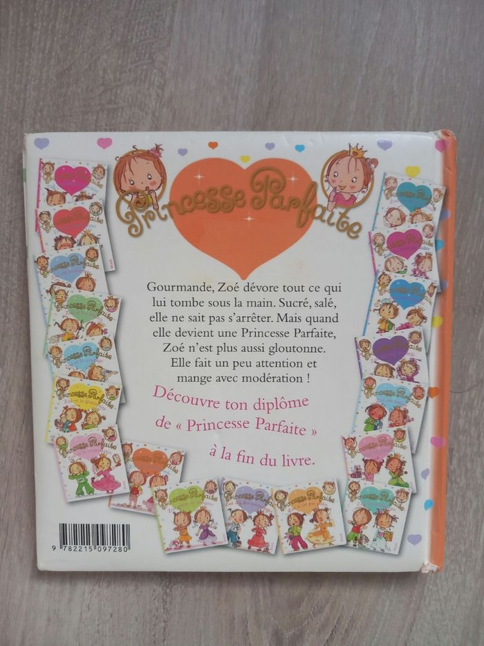 Livre "Princesse Parfaite", Zoé est gourmande - photo numéro 2