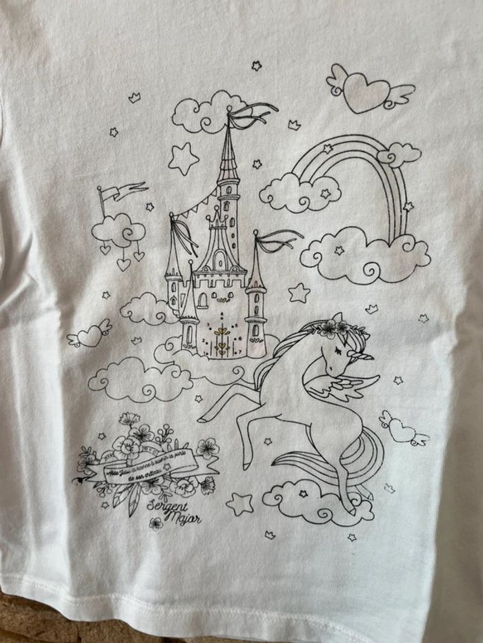 T-shirt sergent major 4-5 ans - photo numéro 2