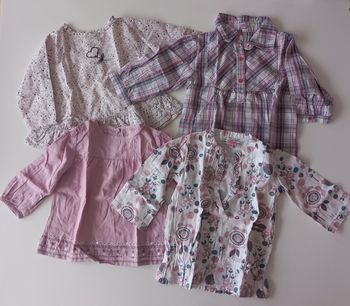 Lot 4 blouses fines