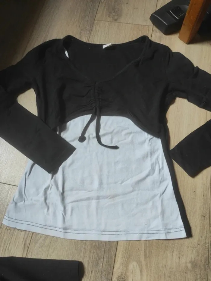 Débardeur manches longues taille 40