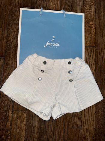 Short velour Jacadi 12 mois