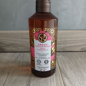 Gel bain douche Argan et rose