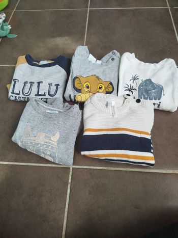 lot de vêtements 12 mois