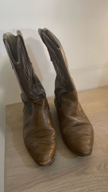 Santiag cuir femme pointure 39