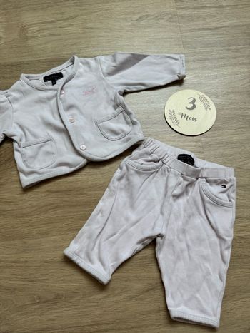 Ensemble Tommy Hilfiger fille coton