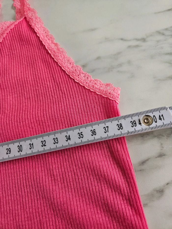 Hollister débardeur rose taille M - photo numéro 9
