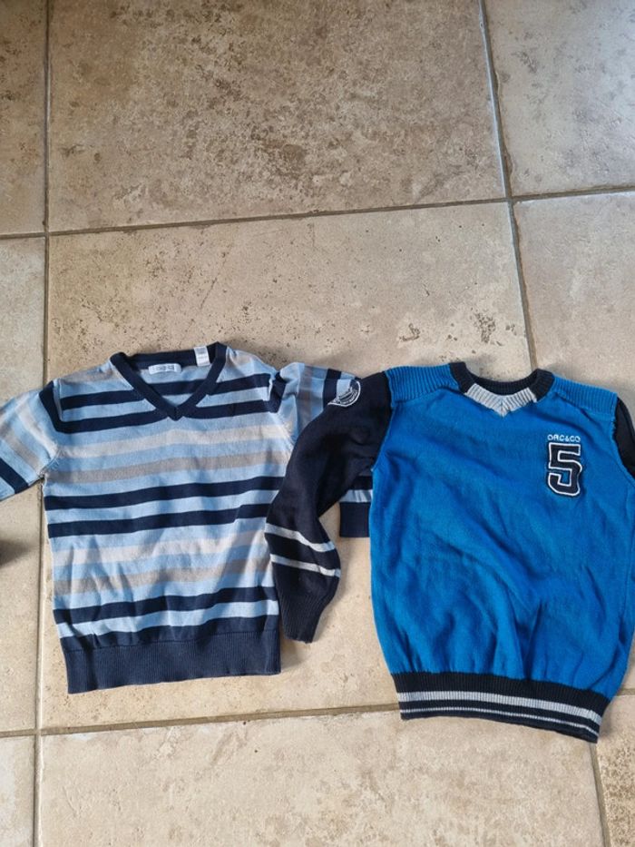 Lot de 2 pull 4 ans garçon