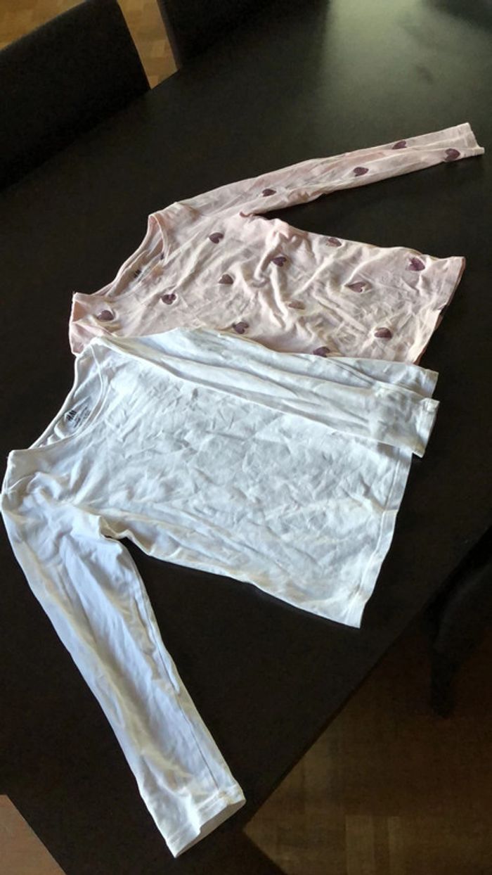 Lot T-shirt manches longues