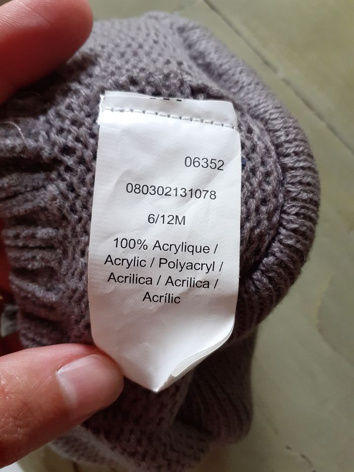 Chapeau hiver, 6-12 mois - photo numéro 3