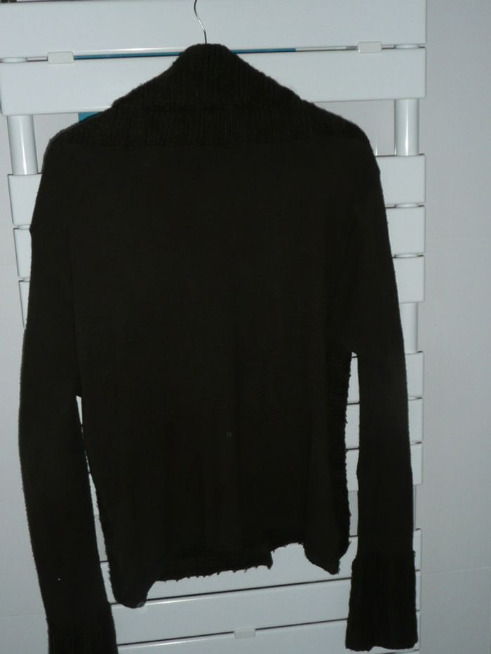 gilet marron - photo numéro 2