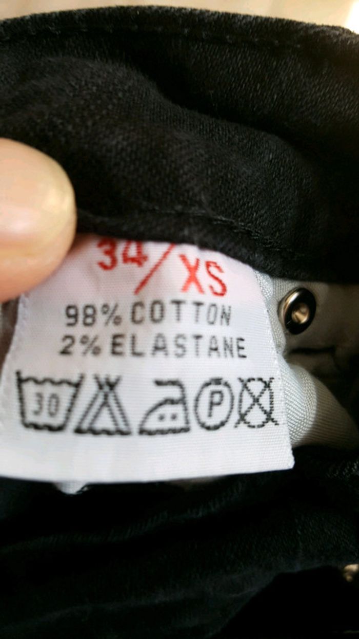 jean fantaisie noir - photo numéro 5