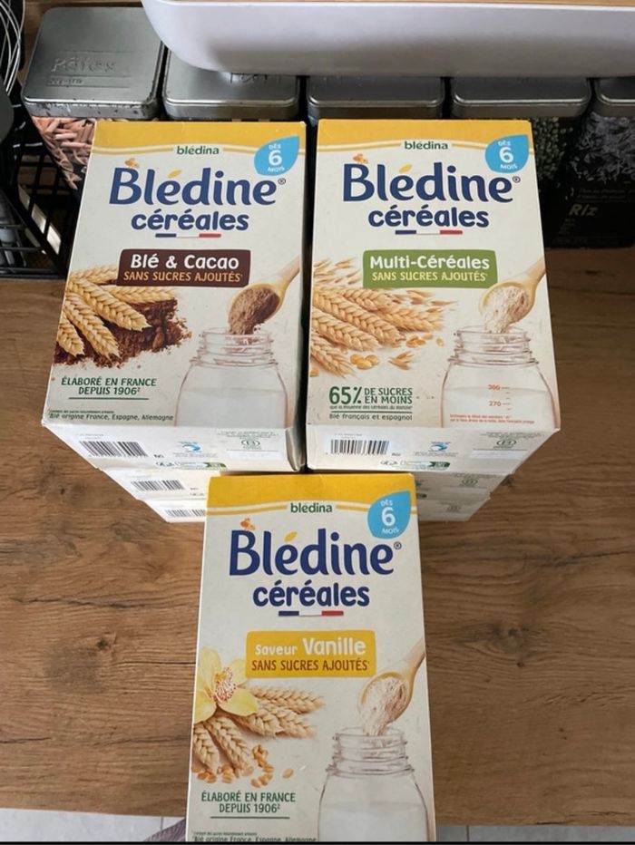 Céréales bébé 6 mois bledina