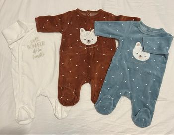 Pyjama taille 1mois