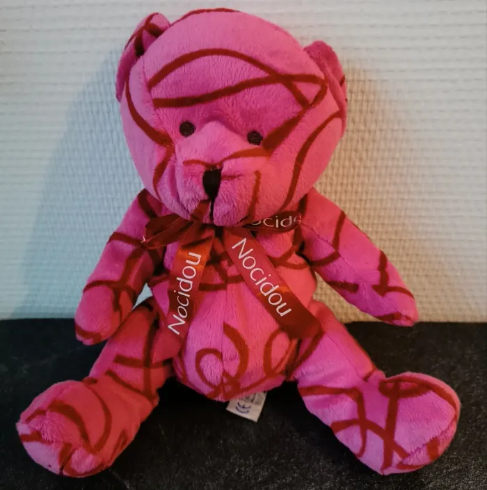 Peluche Ours rose - Nocibé - photo numéro 4