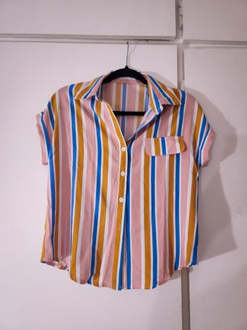 Chemise rayée vintage neuve