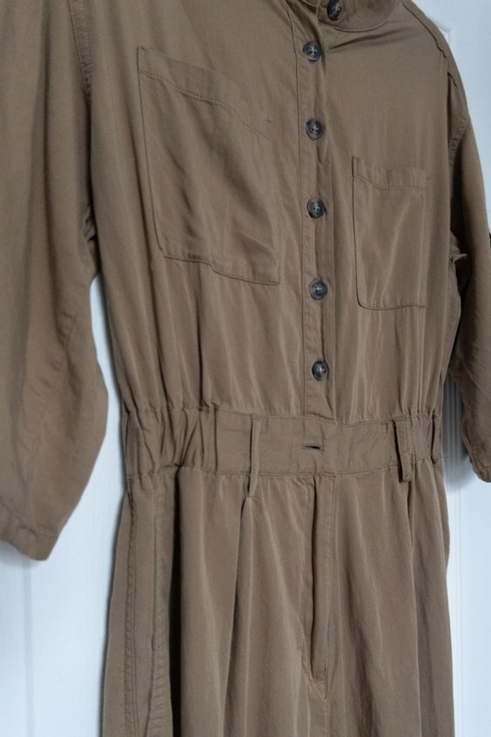 Superbe combinaison chic et légère H&M couleur kaki - idéale printemps/été - photo numéro 4