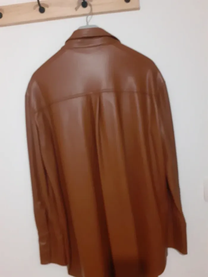 Veste,chemise simili cuir Camaïeu T M - photo numéro 10