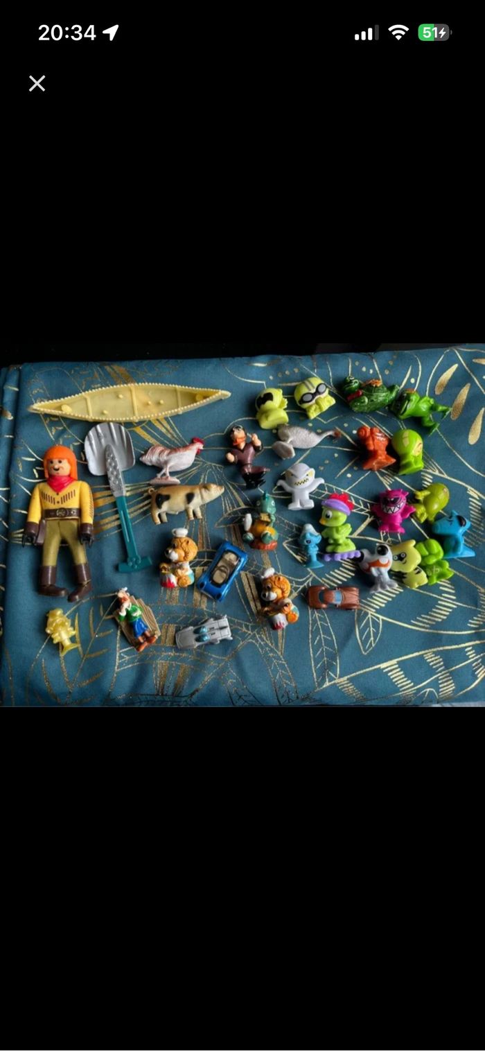 Lot figurines