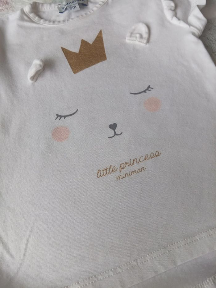 T-shirt little princesse - photo numéro 3