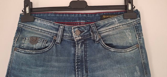 Jean Homme Kaporal Slim Taille 27/37 - Style Déchiré - Bon État⁸ - photo numéro 5
