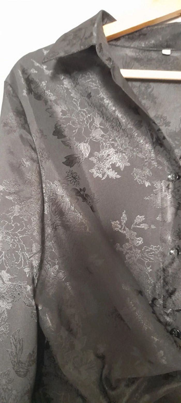 Robe chemise noir - photo numéro 4