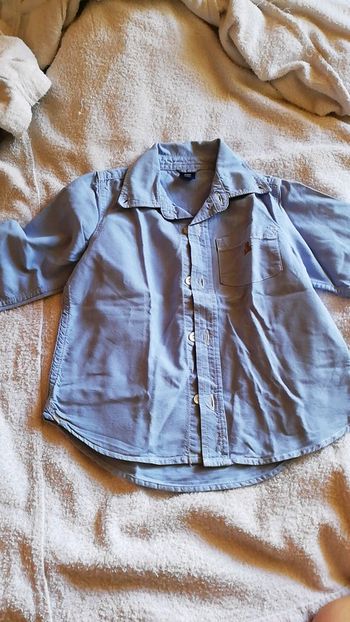 Chemise manches longues