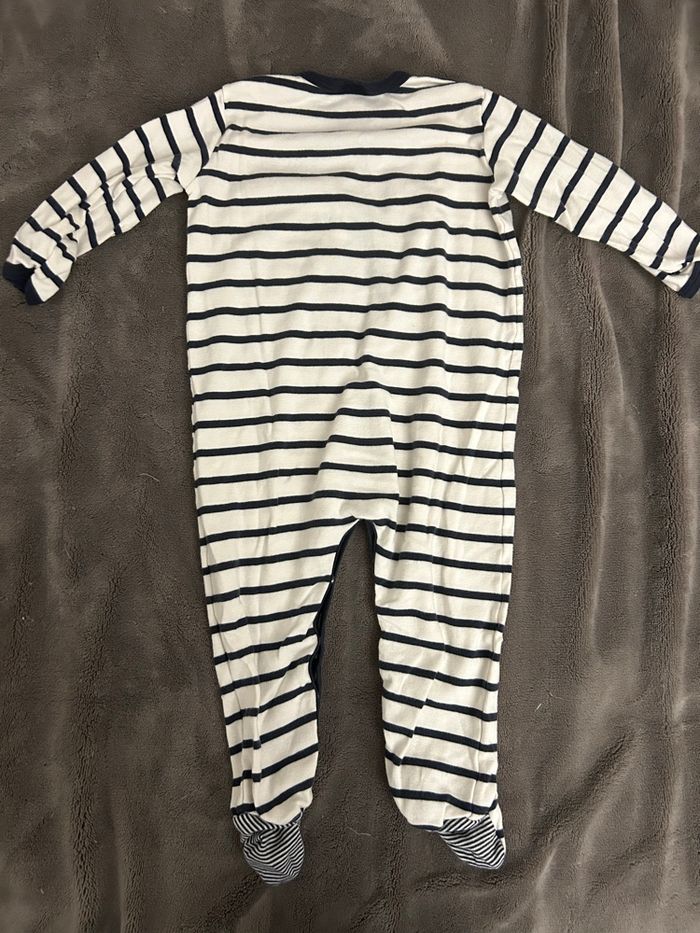 Pyjama marinière petit bateau 18 mois - photo numéro 7
