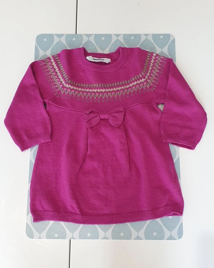 Robe "3 pommes" - 6M