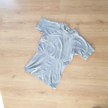 💙 Tee-shirt MC stretch sport gris homme 44 XXL Domyos Oxylane Décathlon #emyfleury_44homme