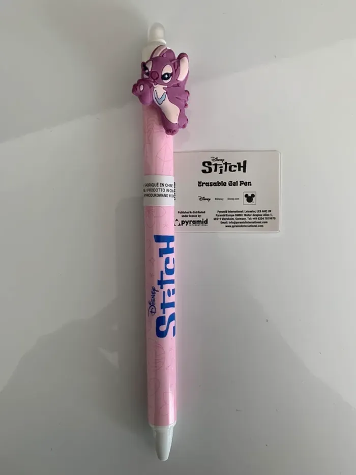 Stylo à gel effaçable Angel (rose)