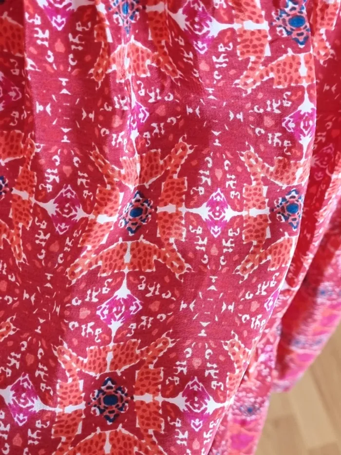 Robe courte Judith Gerard Darel motif ethnique super légère  T36/S  impeccable - photo numéro 5