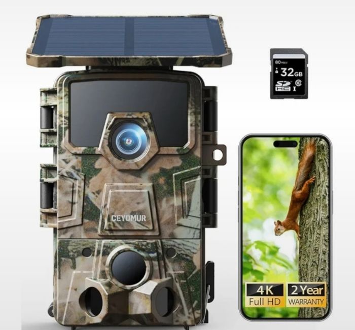 Caméra de chasse wifi solaire