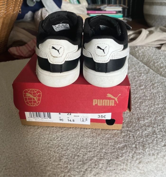 Basket puma taille 23 noir - photo numéro 2