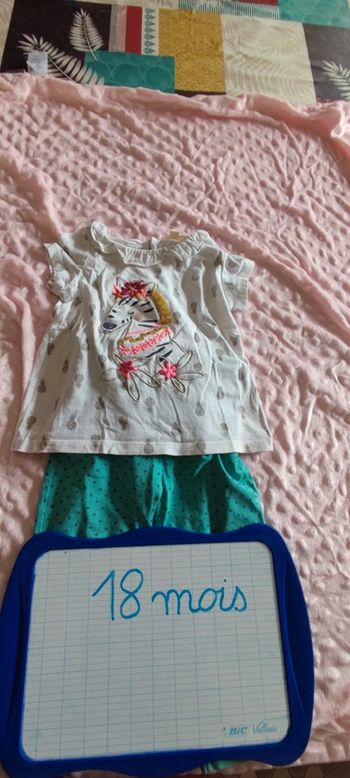 Ensemble Zèbre 18 mois