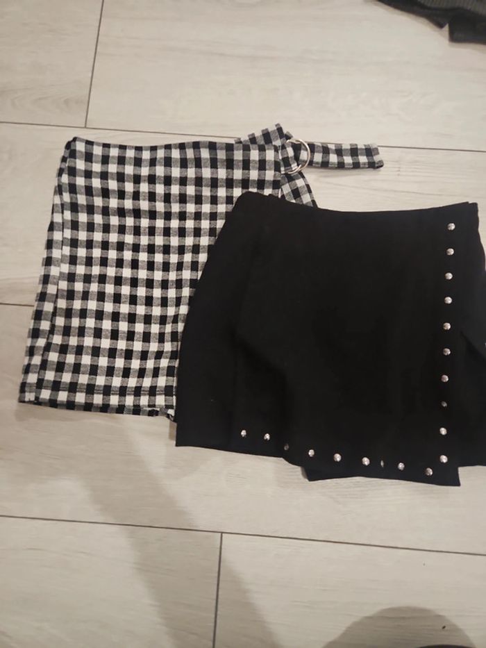 Lot de 2 jupe short
