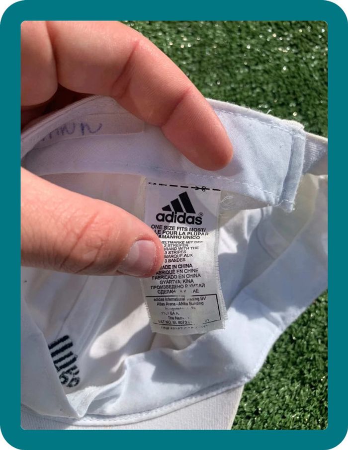 Casquette / Snapback Adidas vintage blanc 2000’s - photo numéro 6