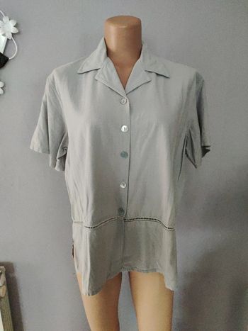 Tunique en lin coton taille M
