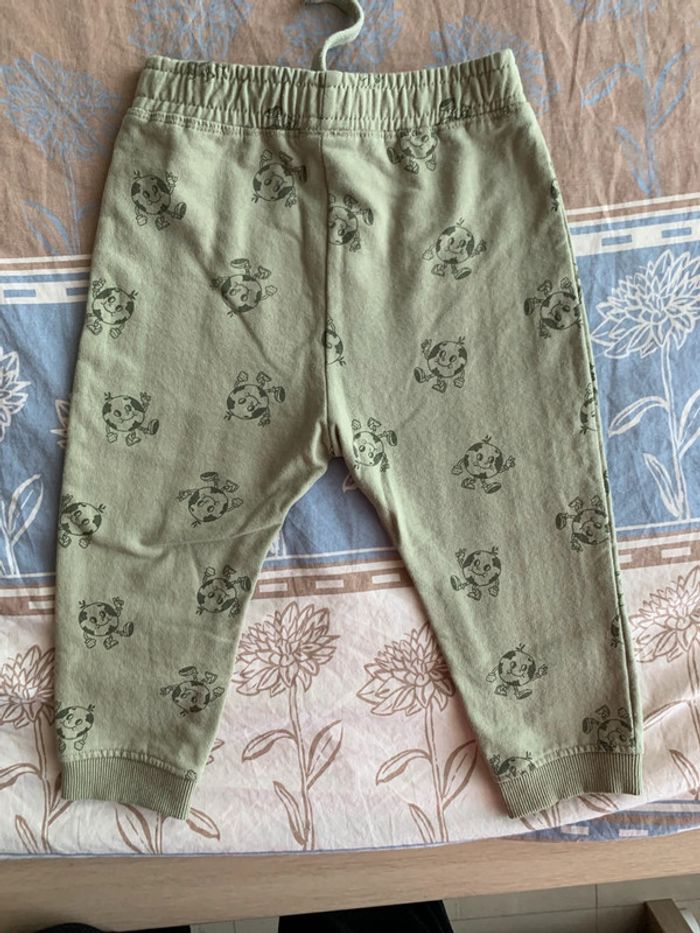 Pantalon jogging tex 23 mois vert - photo numéro 3