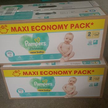 Lot couche pampers harmony T2