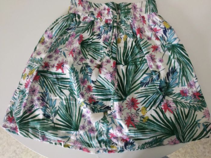 Jupe motif floral