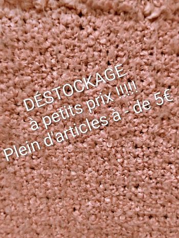 DESTOCKAGE D' ÉTÉ !!!!! PROFITEZ-EN 🌹