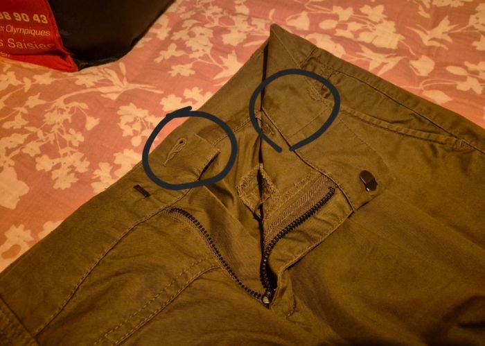 Pantalon 7/8ème esprit