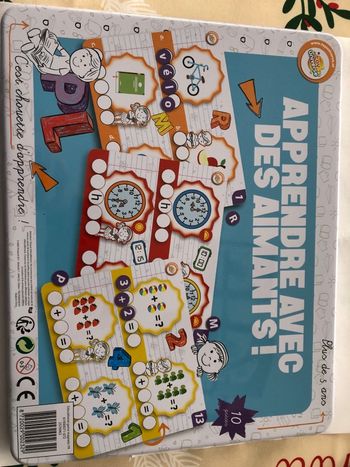 Apprendre avec des aimants.